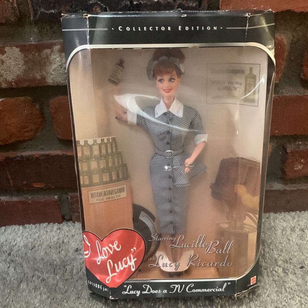 Love Lucy “Lucy Does A Commercial” Barbie Selling As Is